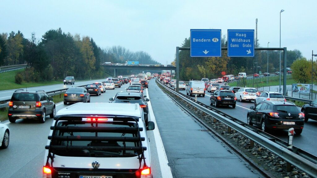 Stau Pendeln Berufspendeln